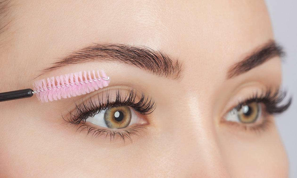 Wenkbrauw- of wimperlift + verven + shapen