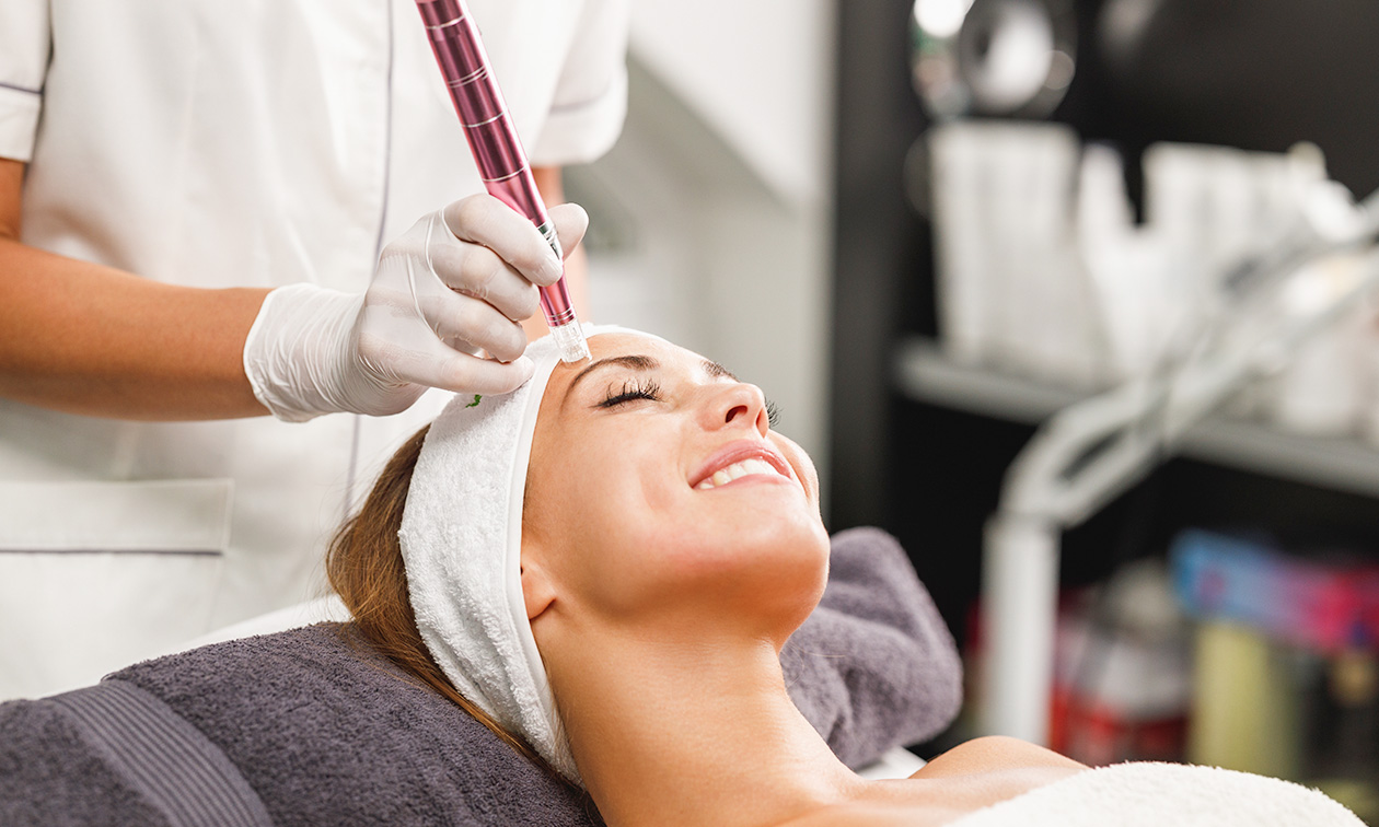 Microneedling-behandeling naar keuze