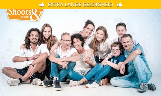 Fotoshoot voor max. 30 personen + 1 afdruk