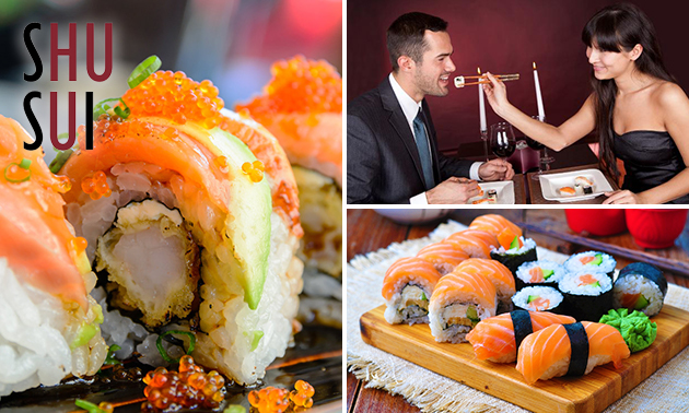 All-You-Can-Eat sushi (2,5 uur) bij ShuSui