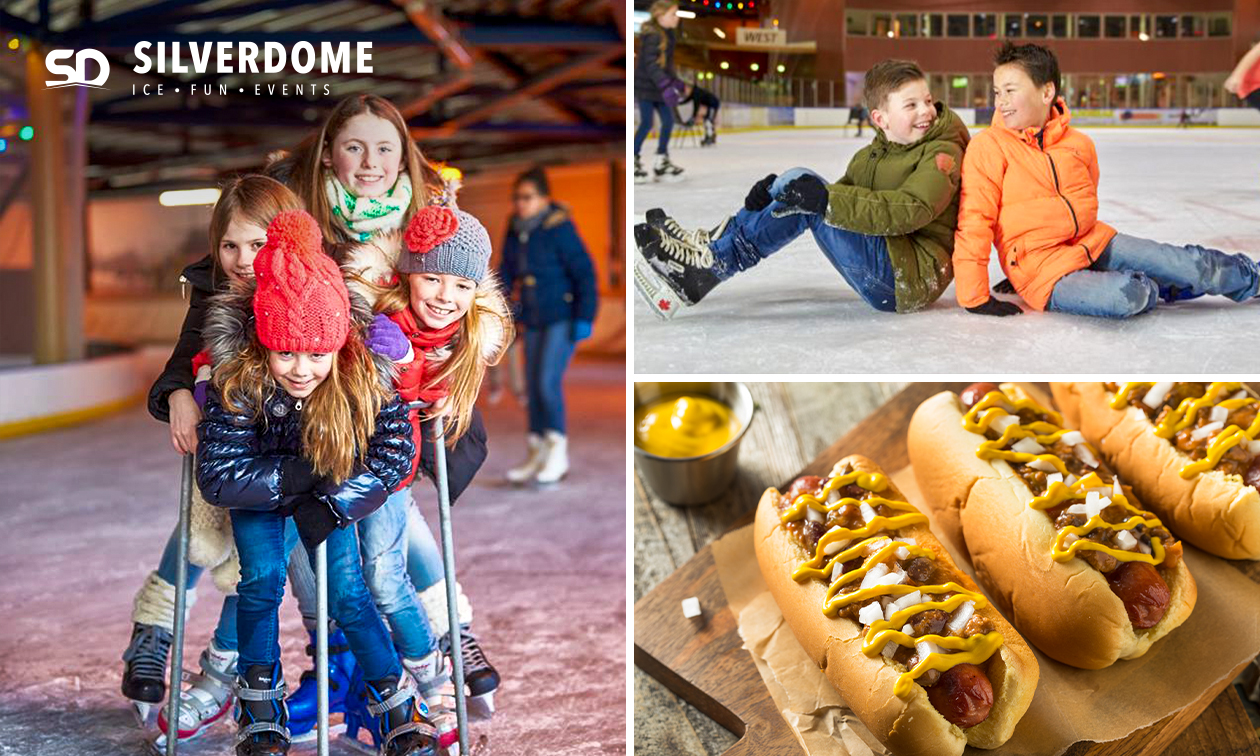 Vrij schaatsen bij Silverdome + evt. broodje rookworst
