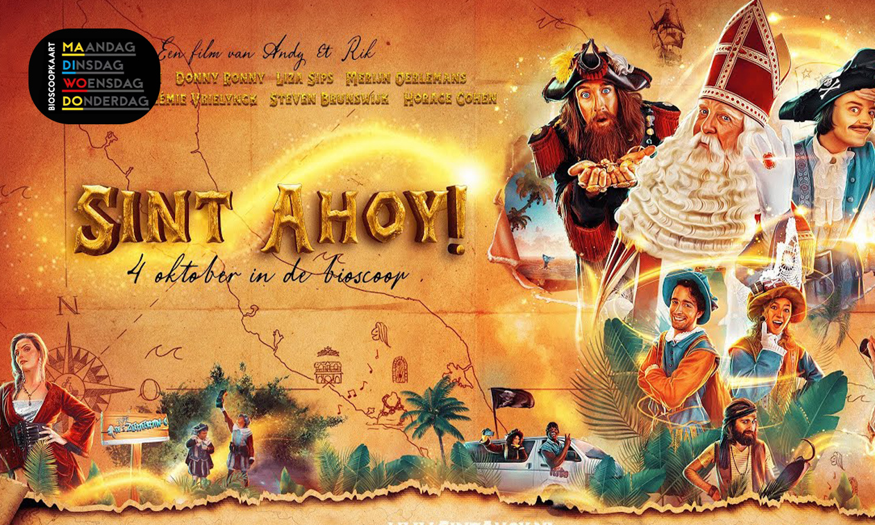 MaDiWoDo Bioscoopkaart voor de film Sint Ahoy!