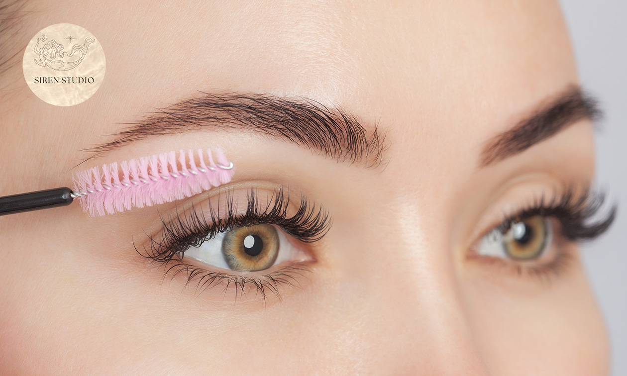 Wimperlift of brow lamination