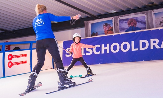 Ski- of snowboardles bij Skischool Drachten