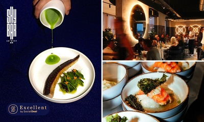 2-gangenlunch bij Skybar Antwerp