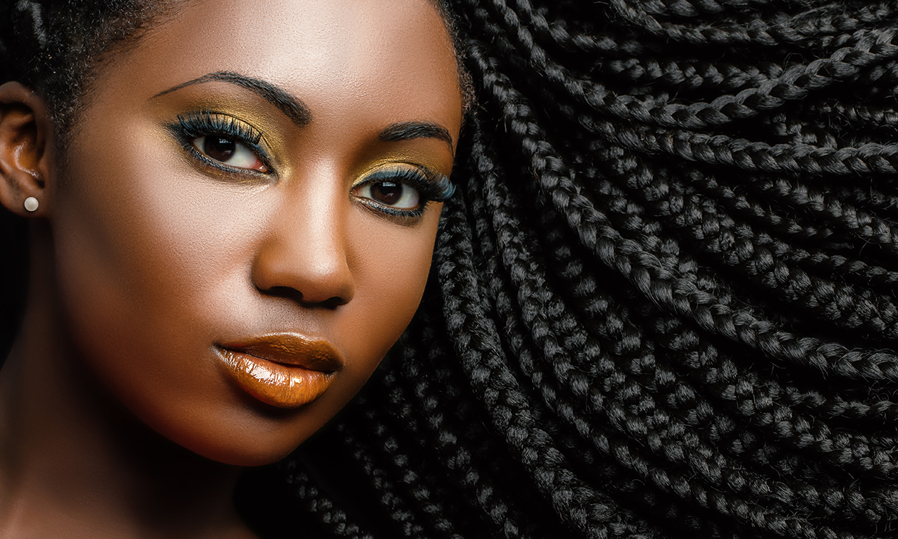 Wimperextensions of haren vlechten