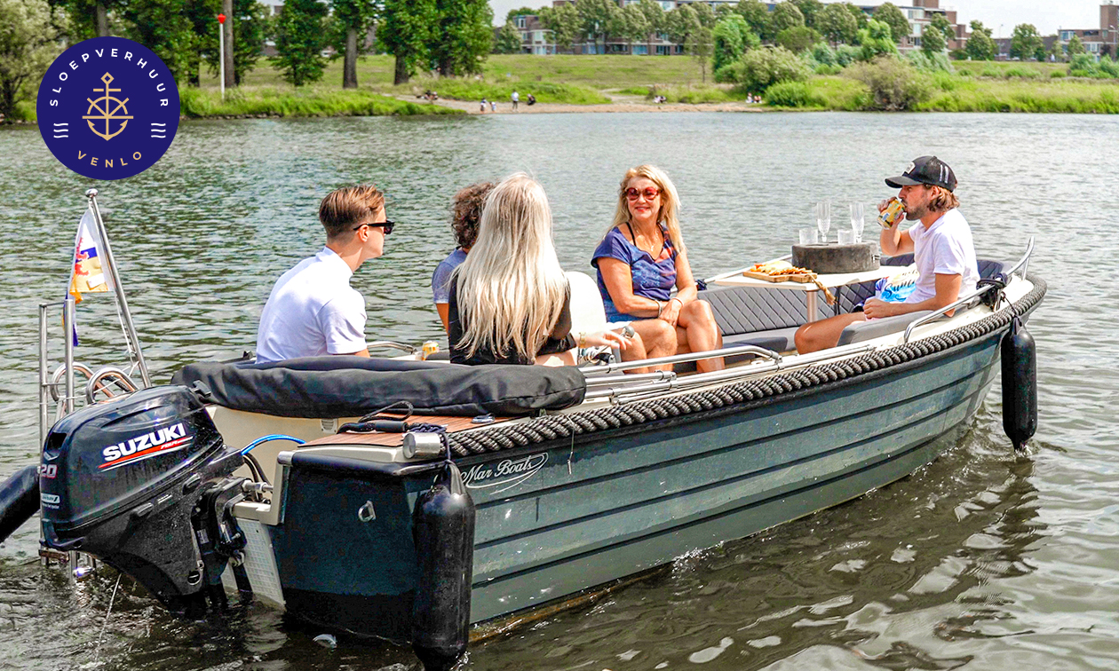 2, 3 of 6 uur sloep varen in Venlo (max. 6 personen)