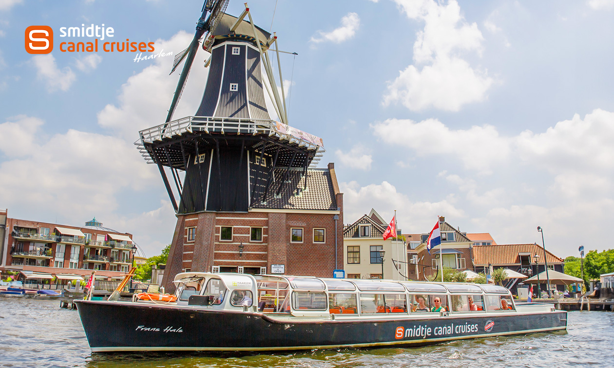 Rondvaart Haarlem (50 of 75 min) met Smidtje Canal Cruises