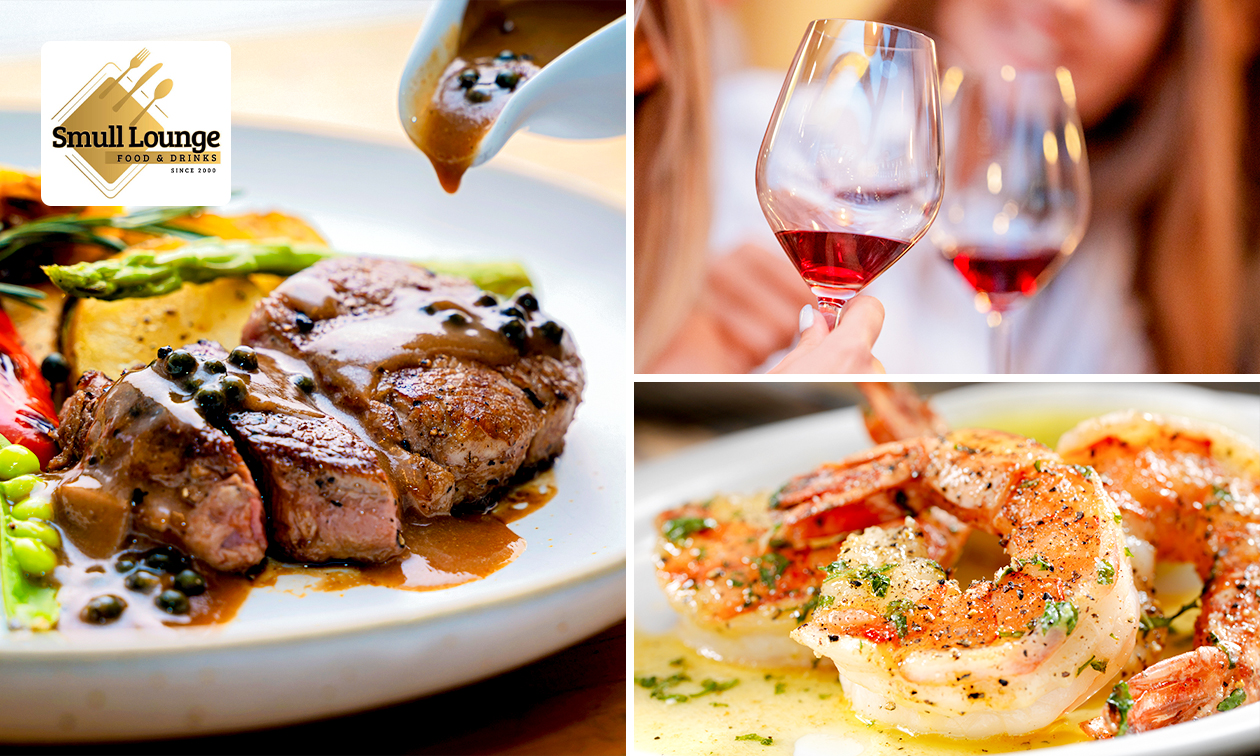 2- of 3-gangenlunch of -diner à la carte