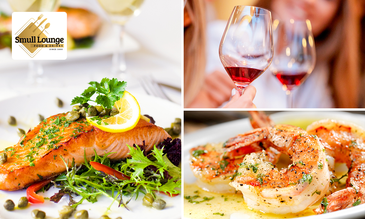 2- of 3-gangenlunch of -diner à la carte bij Smul Lounge Melle