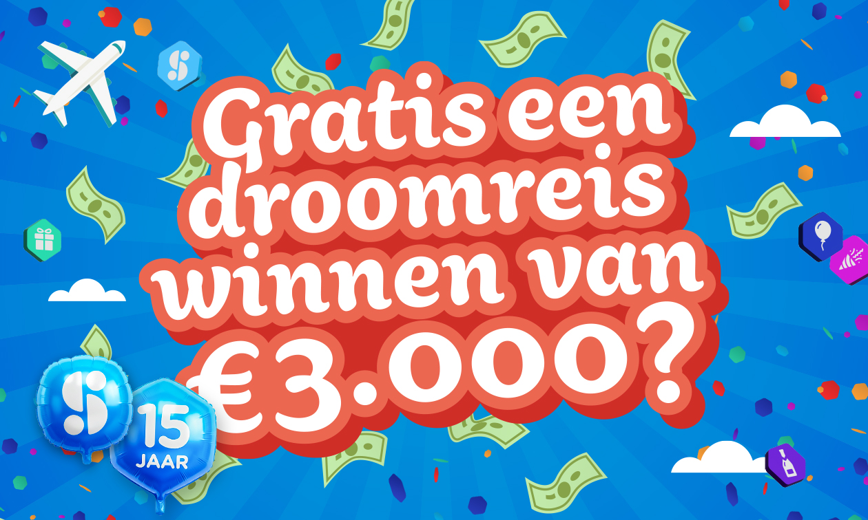 Gratis kans op een droomreis t.w.v. €3.000