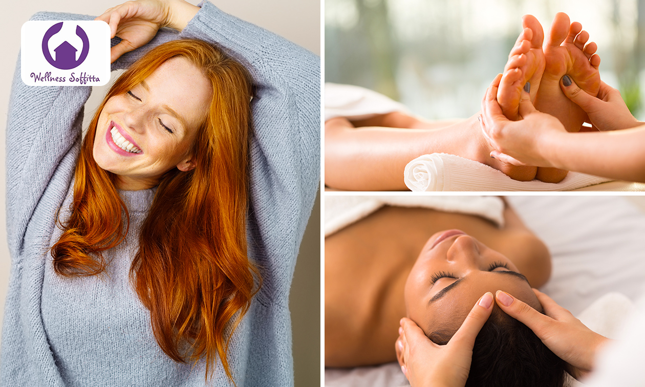 Anti-stressmassage van hoofd en gelaat + voetenmassage (50 min)