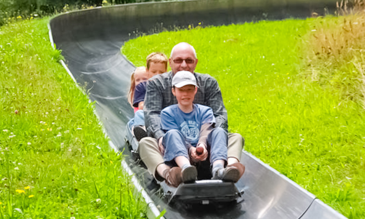 5- oder 10-Fahrtenkarte für die Rodelbahn