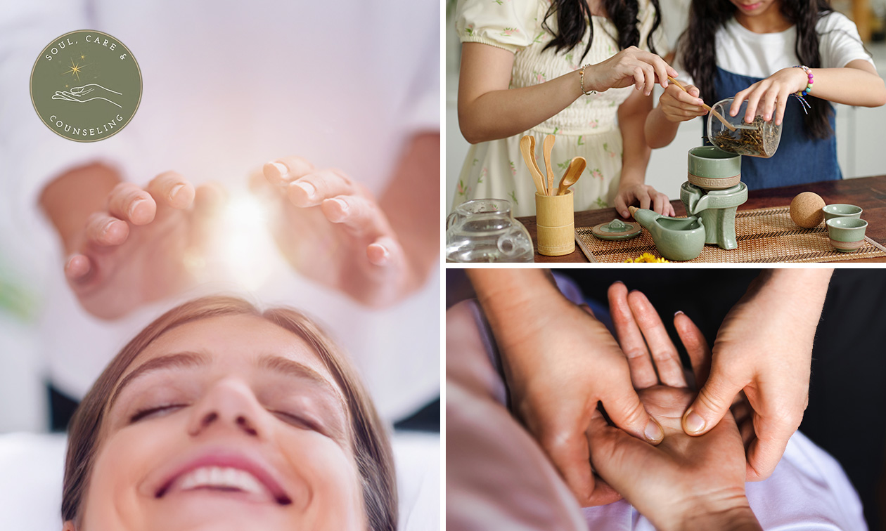 Energetisch consult, handmassage of workshop naar keuze