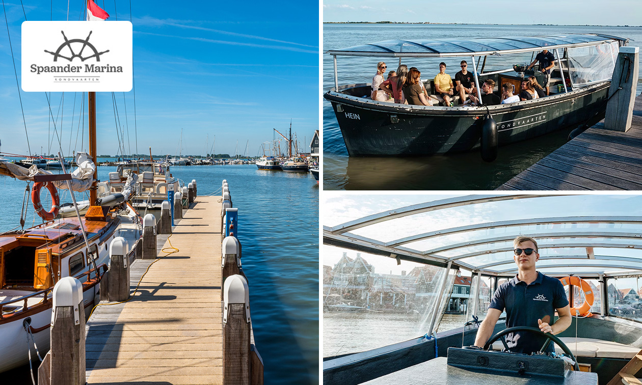 Rondvaart over de Gouwzee nabij Volendam