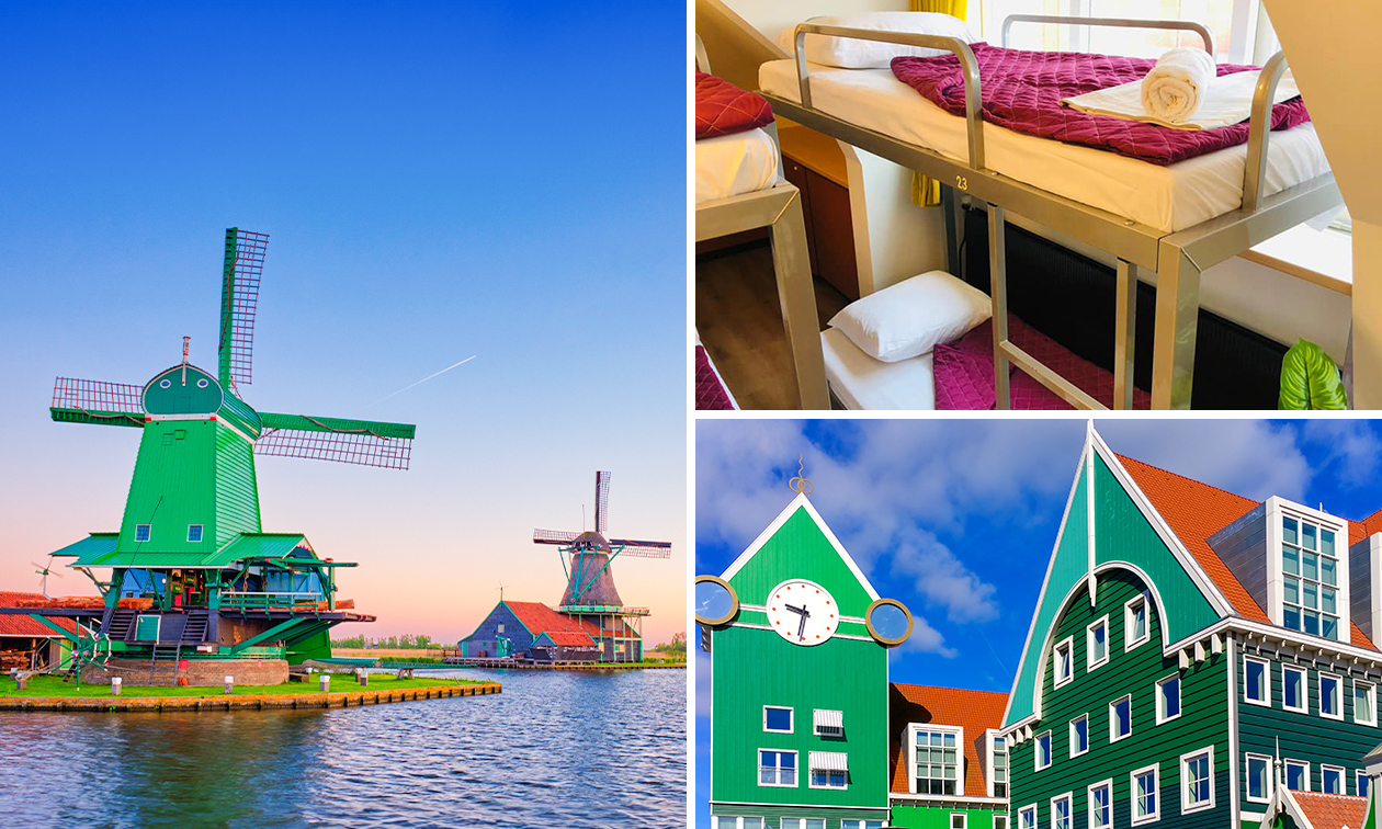 Nuit + évlt. check-out tardif et lunch ou dîner à Zaandam