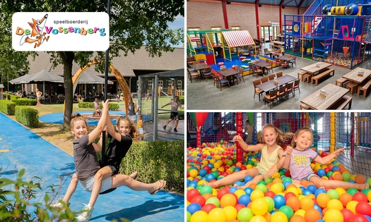 Entree voor Speelboerderij de Vossenberg + chips