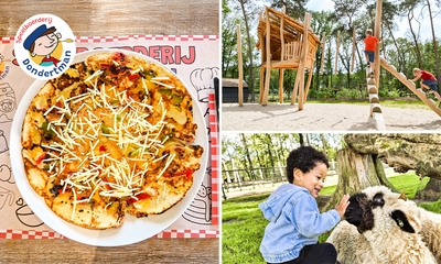 Entree speelboerderij + pannenkoek