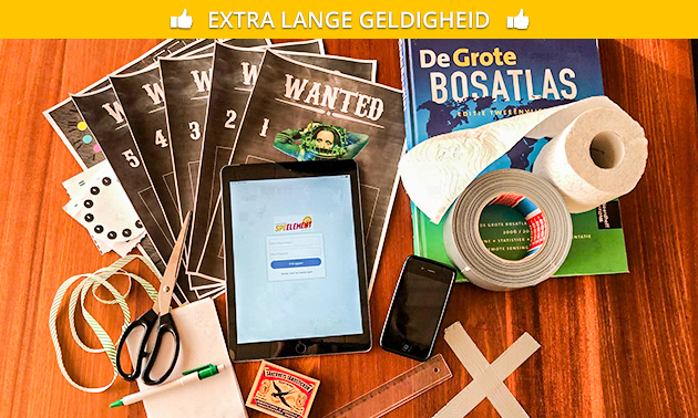 Escaperoom bij jou thuis voor 4-8 personen Escaperoom bij jou thuis voor 4-8 personen