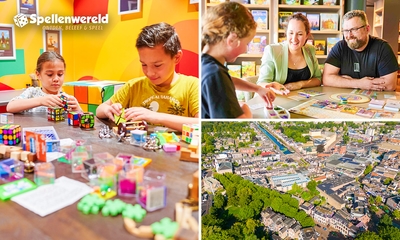 Entree voor spellencafé