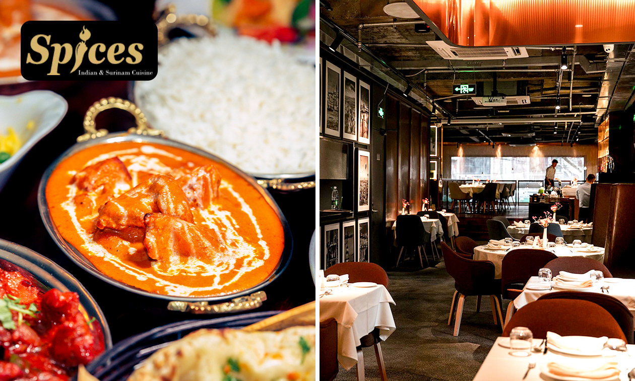 Indiaas 2- of 3-gangen keuzediner bij Spices Restaurant