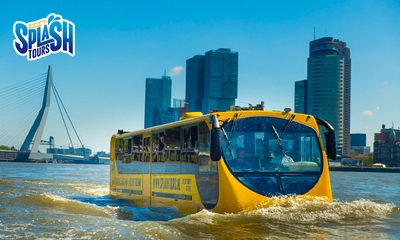 Rondvaart door Rotterdam (1 uur) met amfibiebus