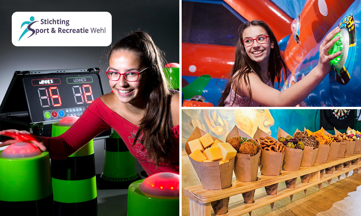 X-Wall (45 min) + IPS (15 min) + evt. borrelplank bij Sport en Recreatie Wehl