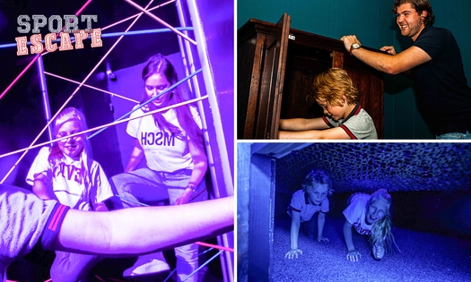 Escaperoom (60 min) voor 2-8 personen bij Sport Escape Room