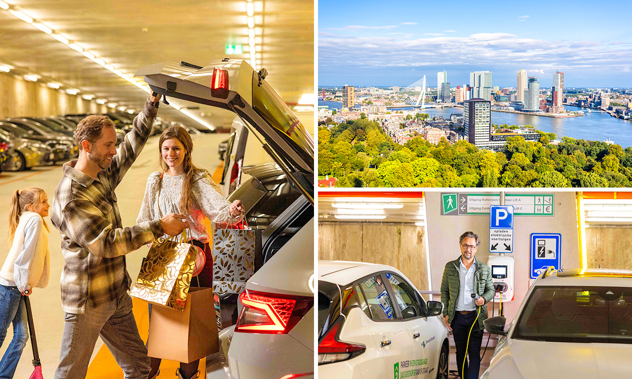 24 uur parkeren in centrum Rotterdam