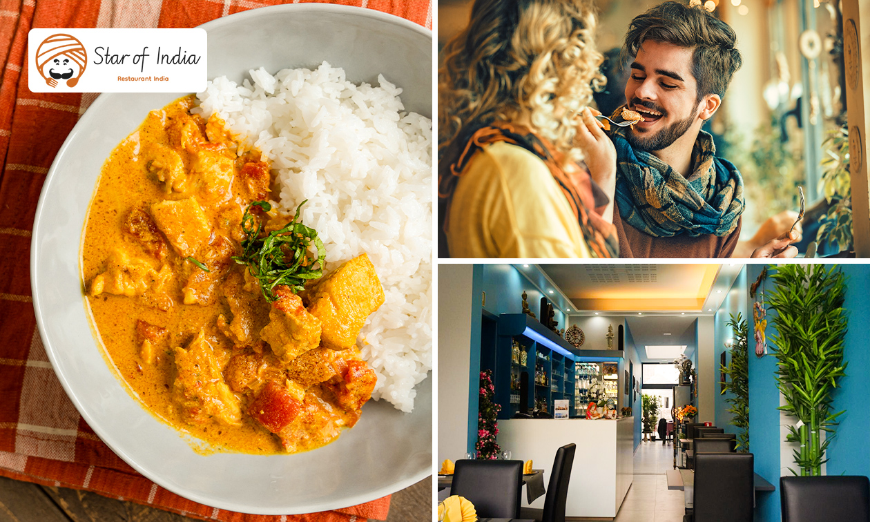 Menu en 5 services + café ou thé à proximité de Liège