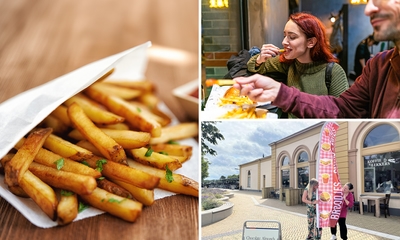 High friet bij Stationsrestaurant Harlingen