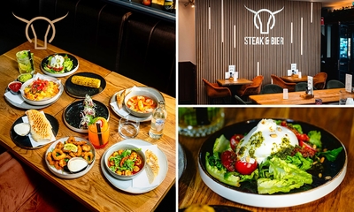 2-gangen keuzelunch bij Steak & Bier in hartje Rotterdam