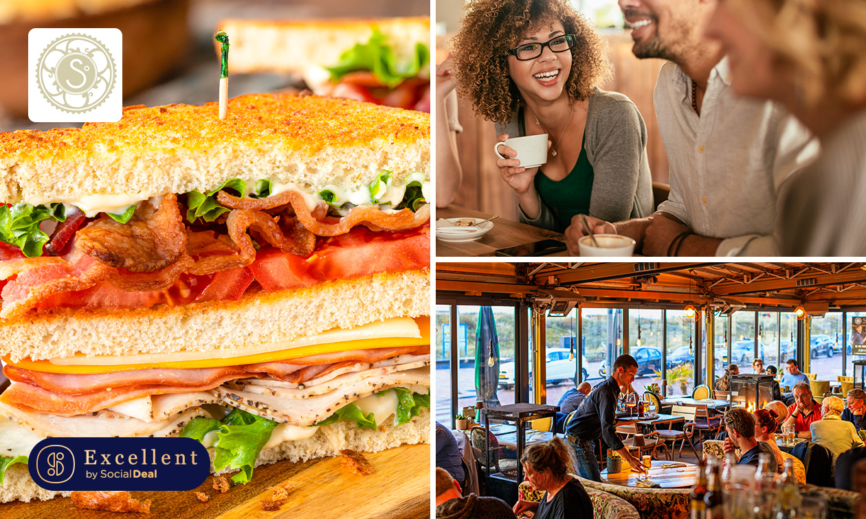 Lunchplank bij Steam Noordwijk