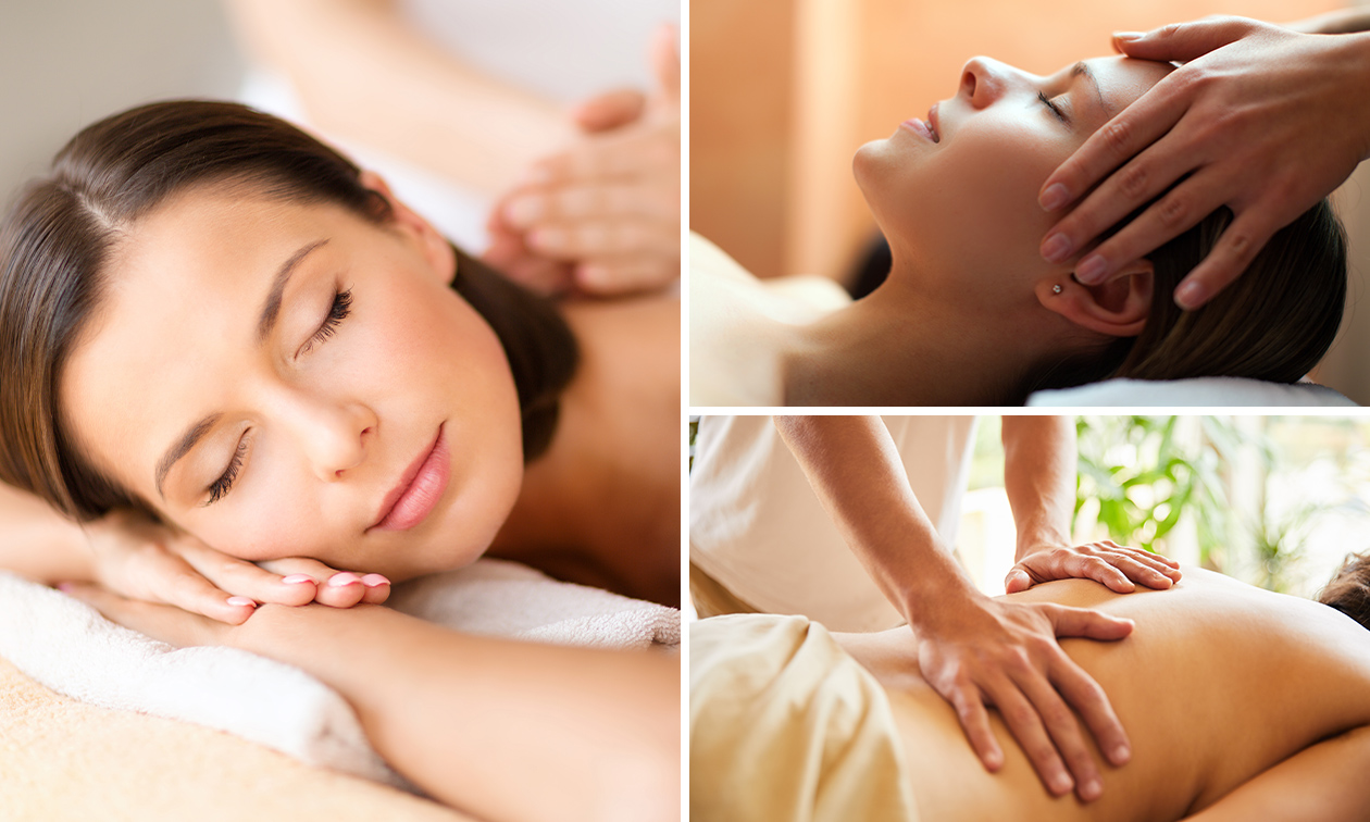 Aroma-, ontspannings- of sportmassage (60 min)