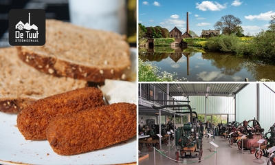 2-gangenlunch à la carte + evt. entree museum Het Stoomgemaal