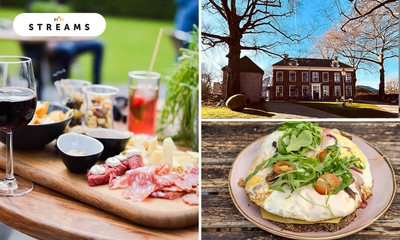 Luxe borrelplank of lunch bij Streams Brink42