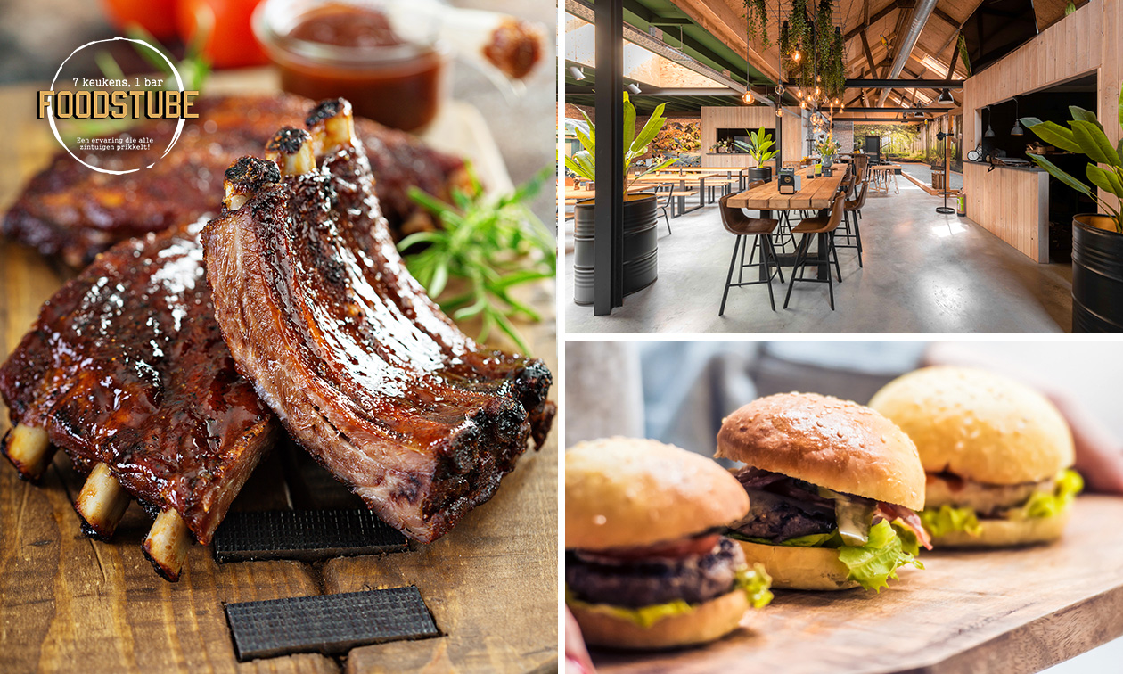 3- of 4-gangen keuzediner bij STREETFOODBAR Foodstube Kamperland