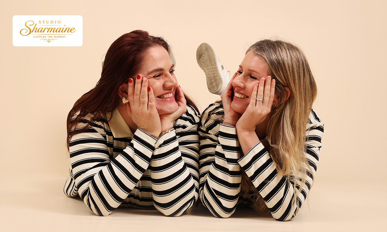 Fotoshoot naar keuze (60 min) + 3 digitale foto's