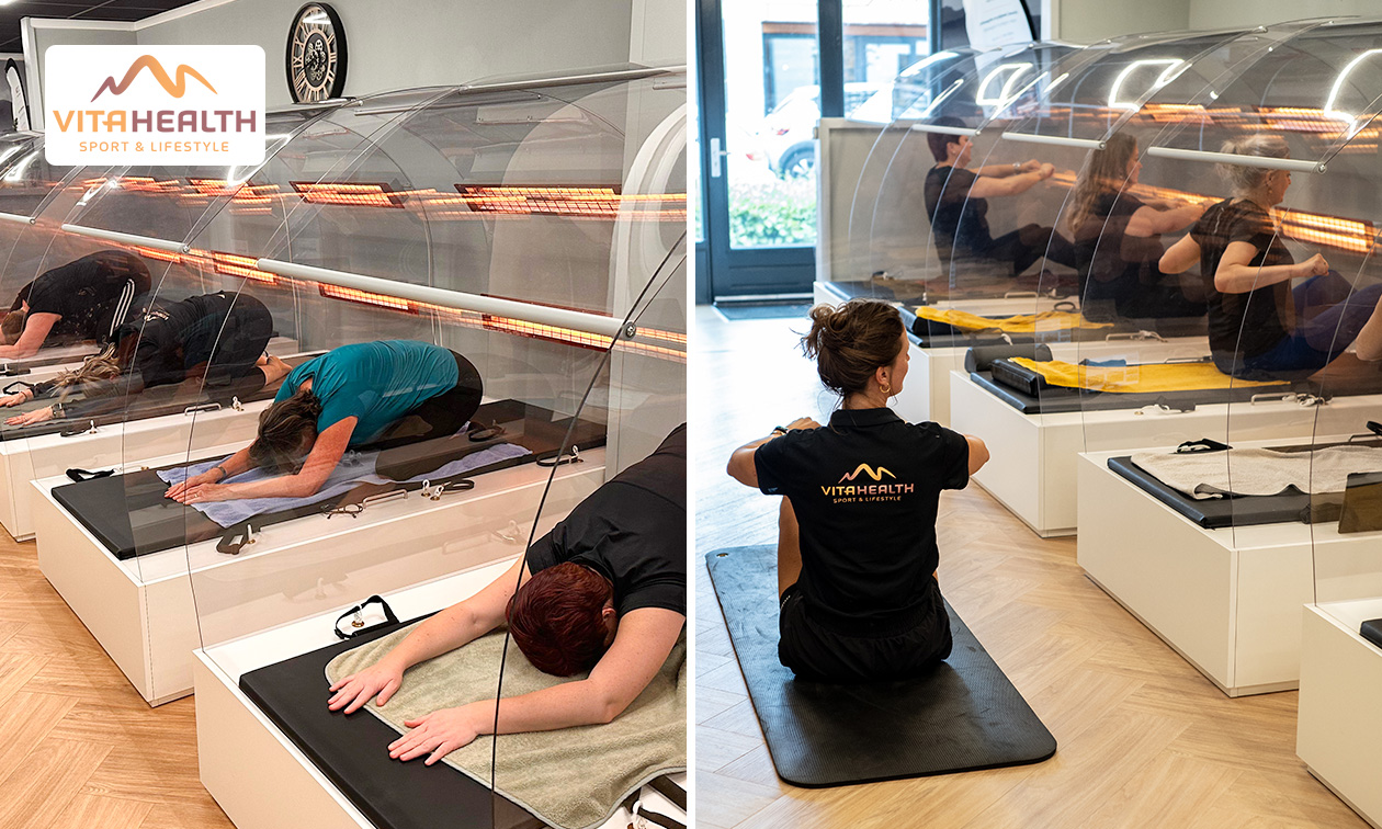 5 of 10 x sporten in warmtecabine