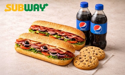 1 oder 2 Classic Subs (30 cm) + Cookie(s) + Getränk(e) oder 2 Classic Subs bei Subway in Köln