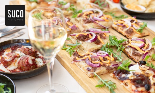 2-gangendiner + onbeperkt pizza bij SUGO