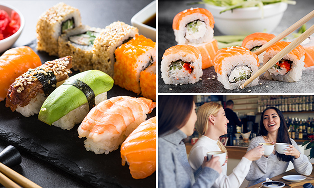 All-You-Can-Eat + koffie/thee bij Sushi Love