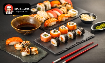 All-You-Can-Eat sushilunch of -diner (2 uur)
