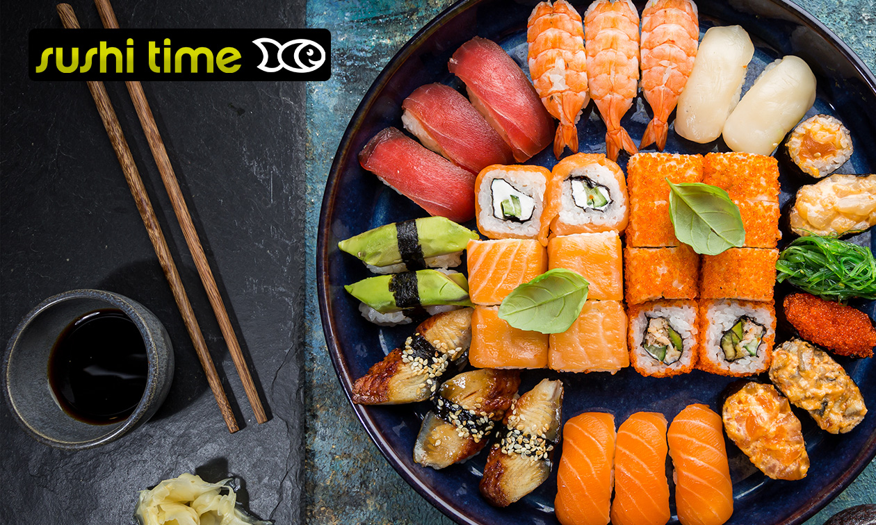 Sushibox (20, 32 of 64 stuks) voor afhaal