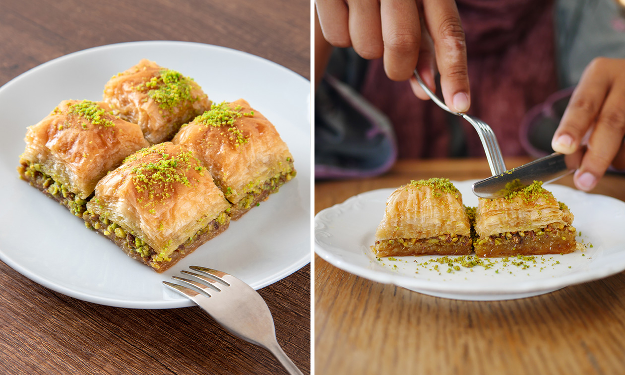 Baklava naar keuze (500 of 1000 gram)