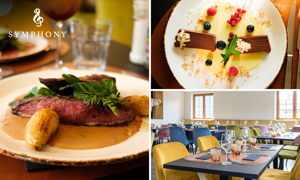 3-gangenlunch of diner naar keuze in de buurt van Brussel