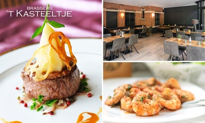 3-gangenlunch of -diner à la carte