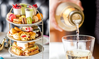 High tea + evt. glas cava bij 't Klokhuis