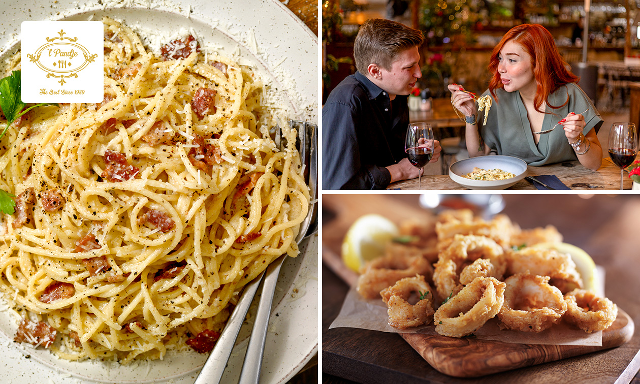 3-gangen keuzelunch of -diner