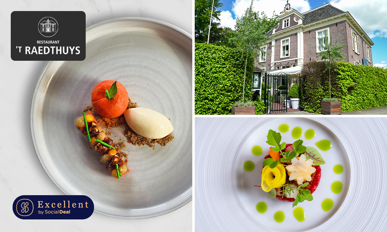 10-gangenmenu bij sterrenrestaurant 't Raedthuys